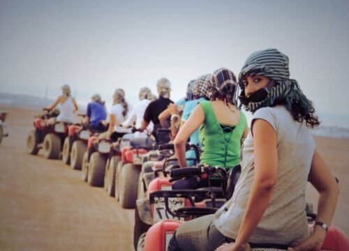 1 HOUR ATV QUAD BIKE RIDE AT DAHAB